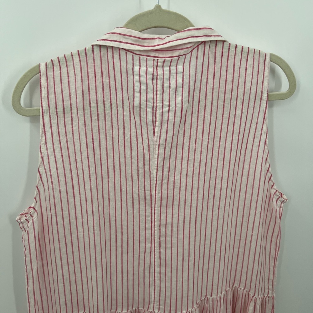 Frank & Eileen Daphne stripe linen dress - Picture 5 of 10